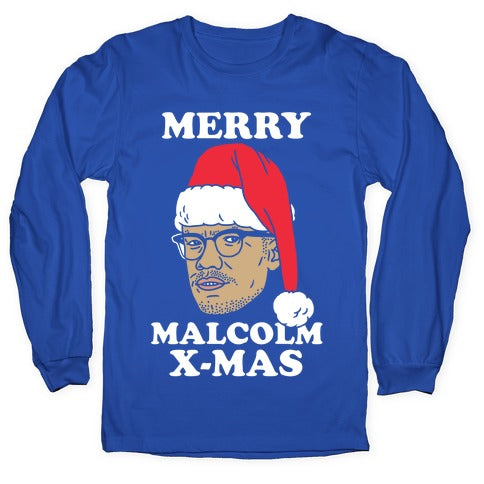 Malcolm X-Mas Longsleeve Tee